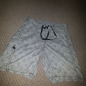 True Religion Designer Swim Trunks Board Shorts 34